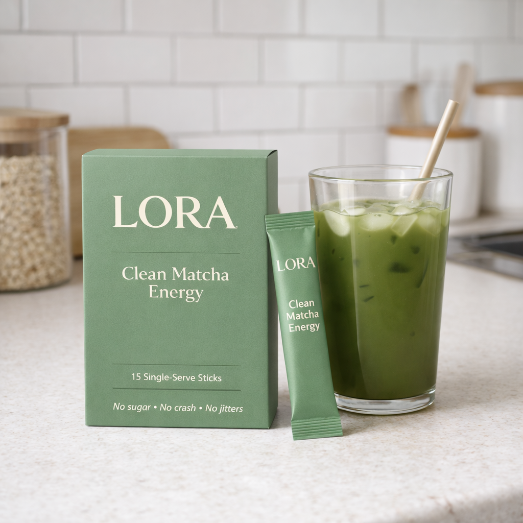 LORA Matcha Energy Sticks