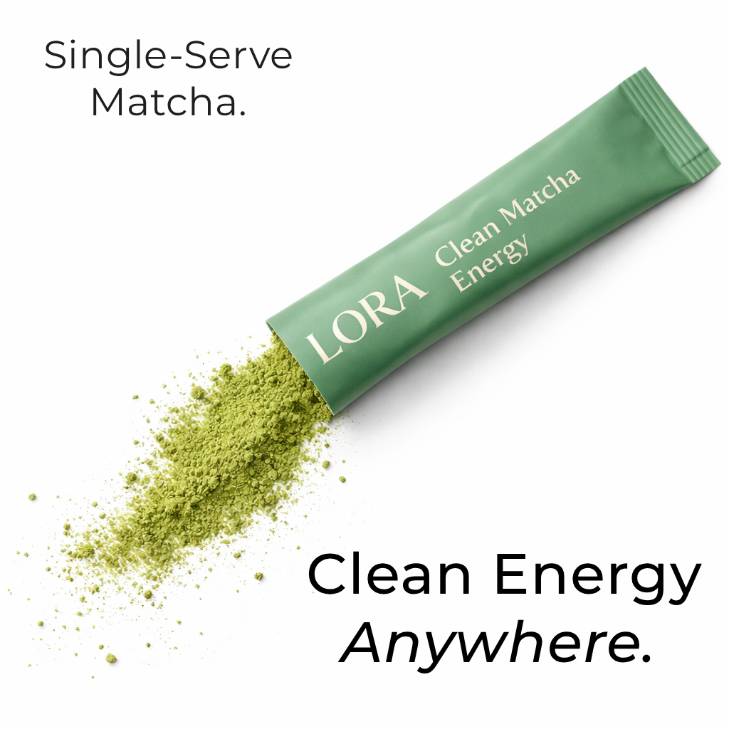 LORA Matcha Energy Sticks